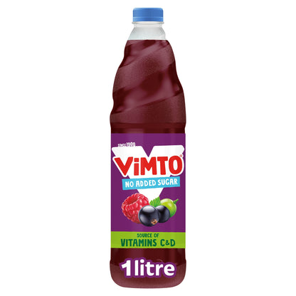 Vimto No Added Sugar Squash 1 Litre — image 1