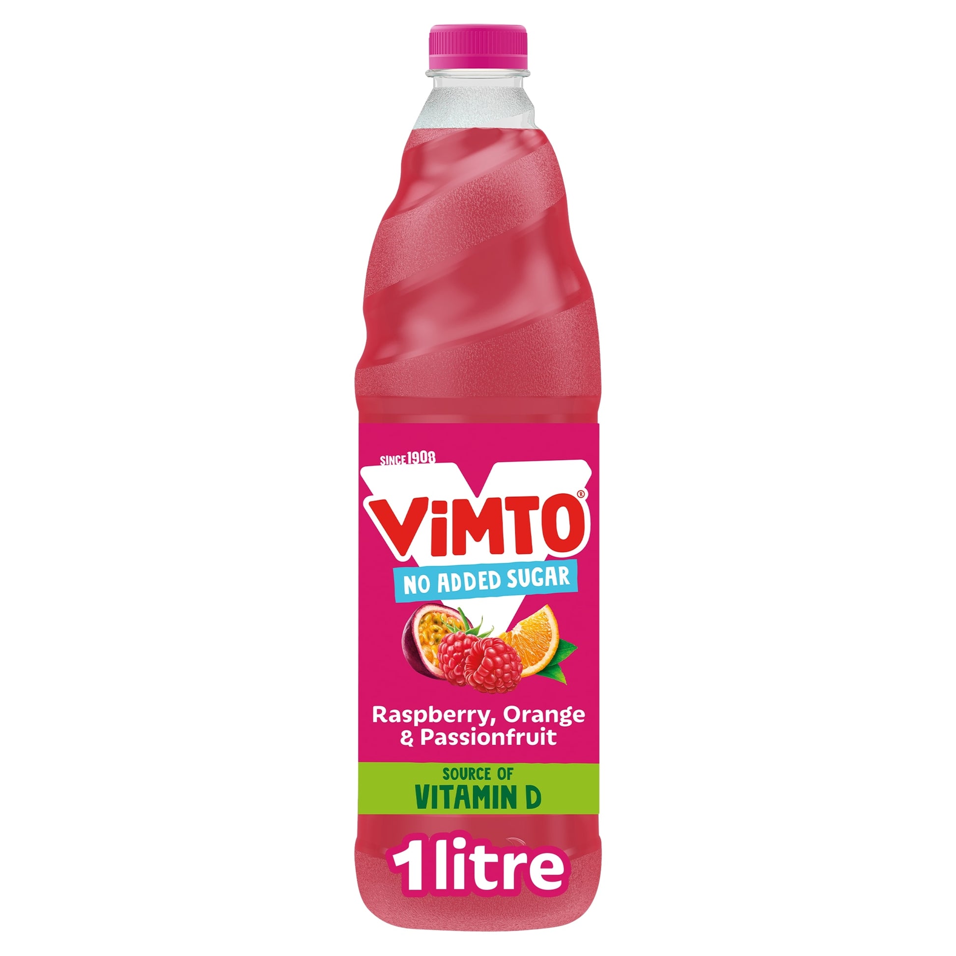 Vimto Remix Orange Raspberry Pasn/ Fruit Squash 1L — image 1