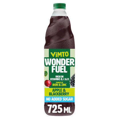 Vimto Wonderfuel Apple & Blackberry Squash 725ml — image 1