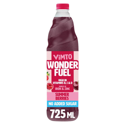 Vimto Wonderfuel Summer Berries Squash 725ml — image 1