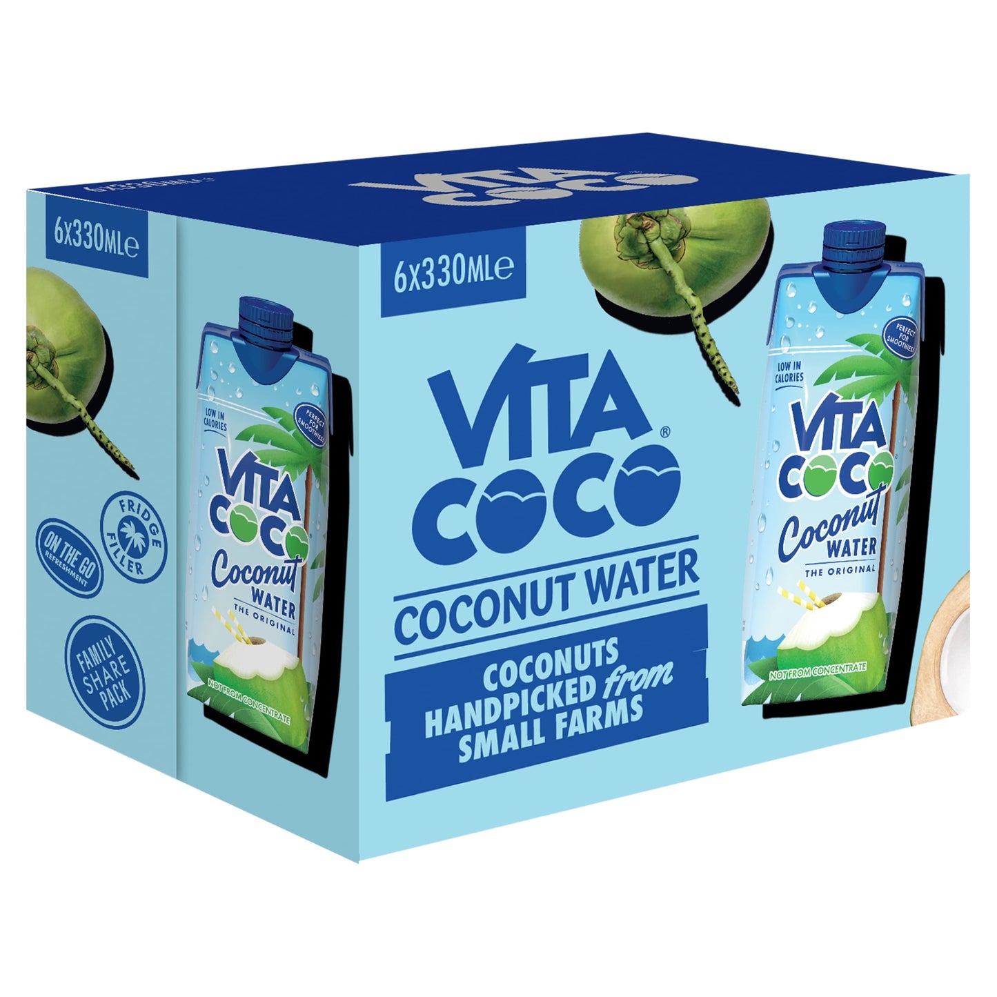 Vita Coco Original Coconut Water 6x330ml — image 1