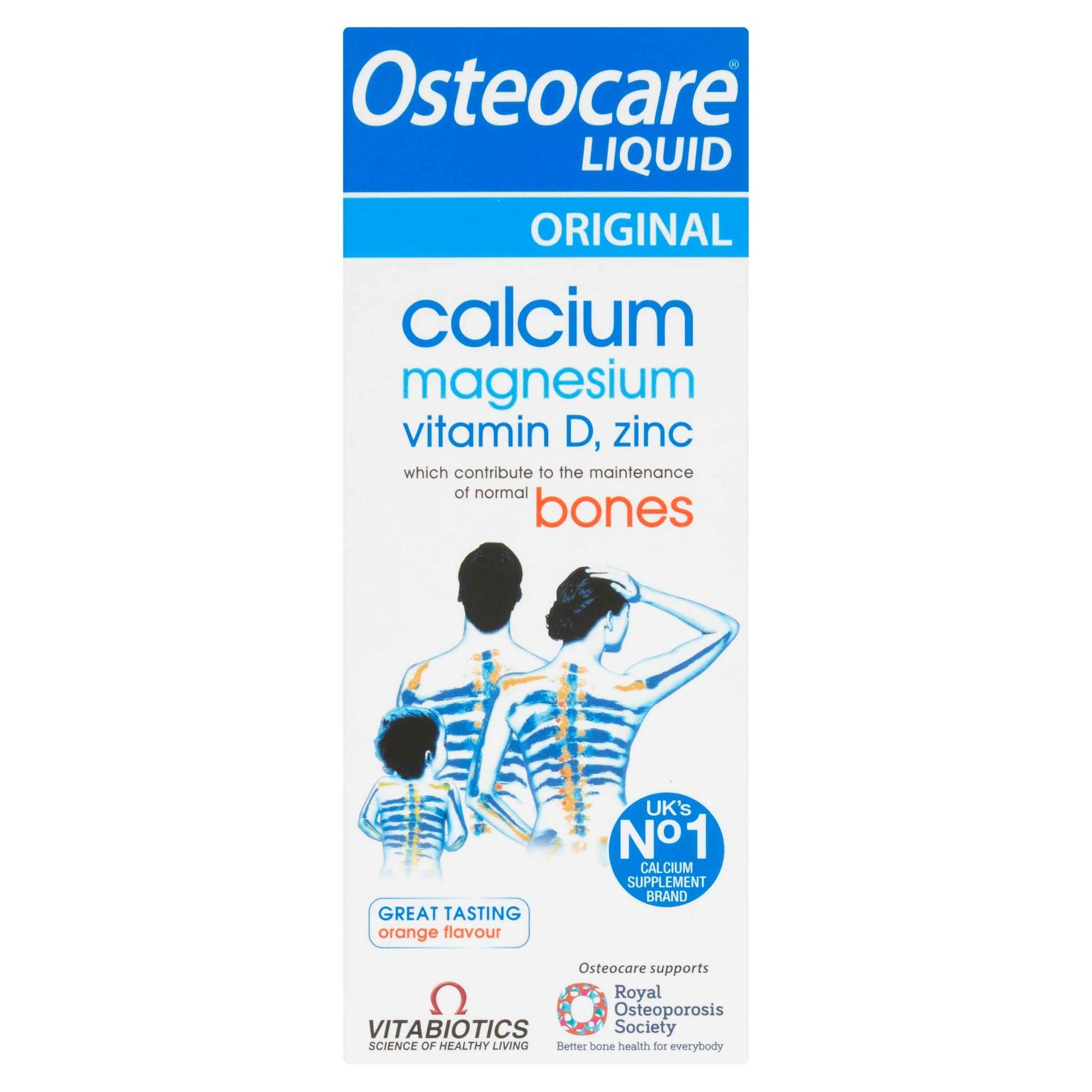 VITABIOTICS Osteocare Liquid Calcium Supplement - Orange - 200ml