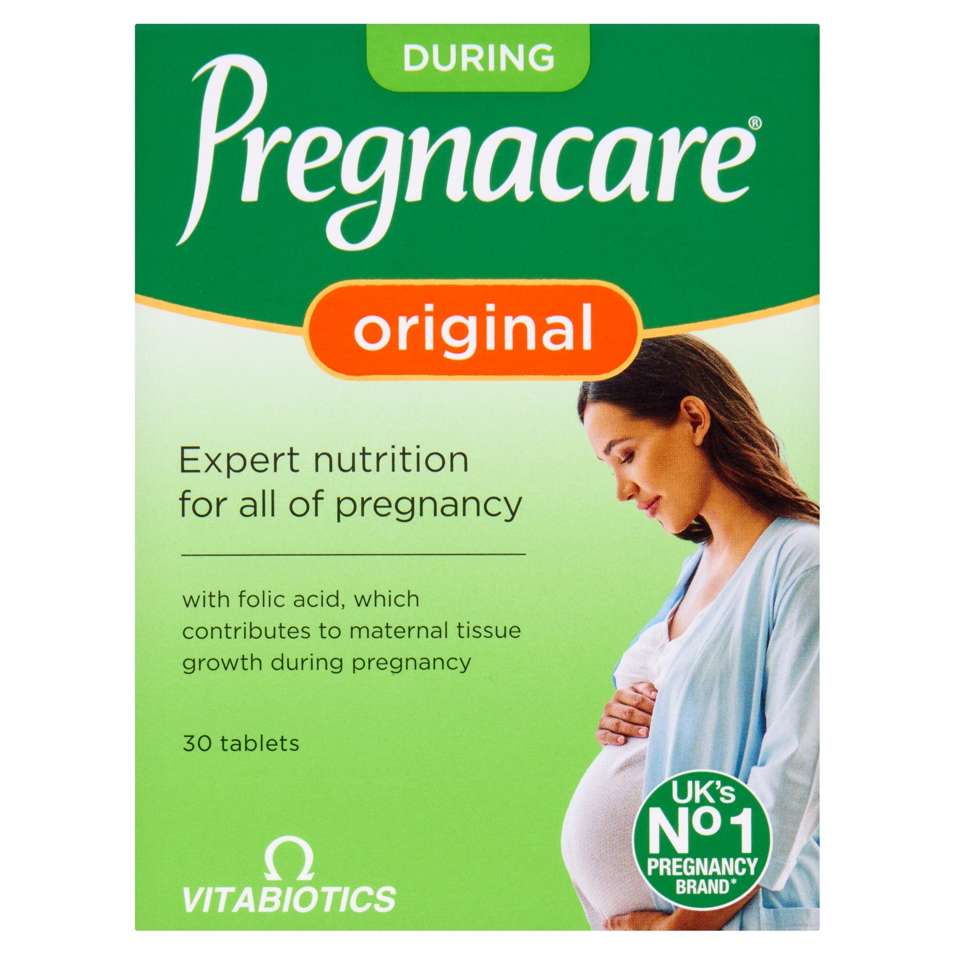Vitabiotics Pregnacare Prenatal Vitamin & Mineral Tablets 30s — image 1