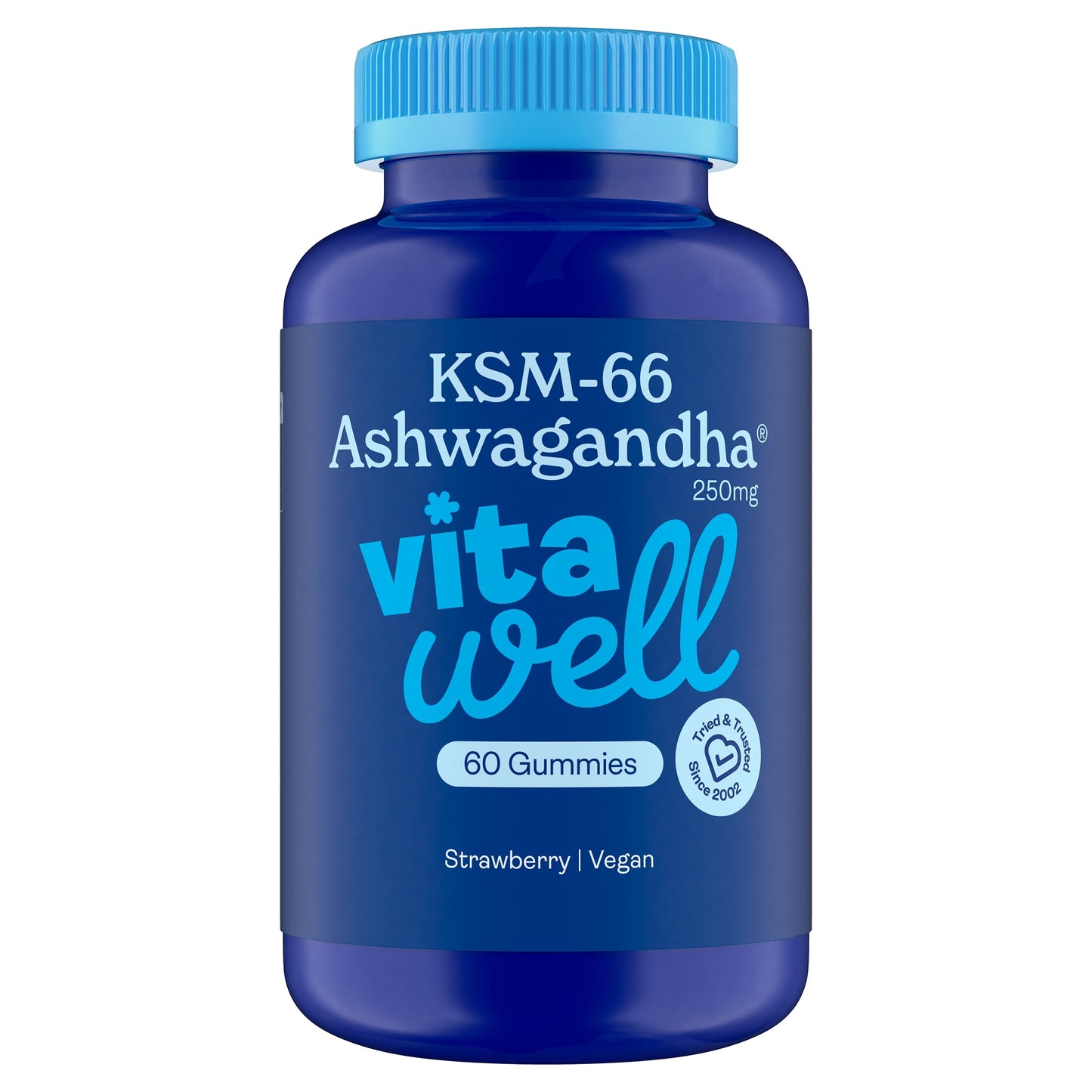 Vitawell Roots KSM-66 Ashwagandha Strawberry Gummies 60s — image 1