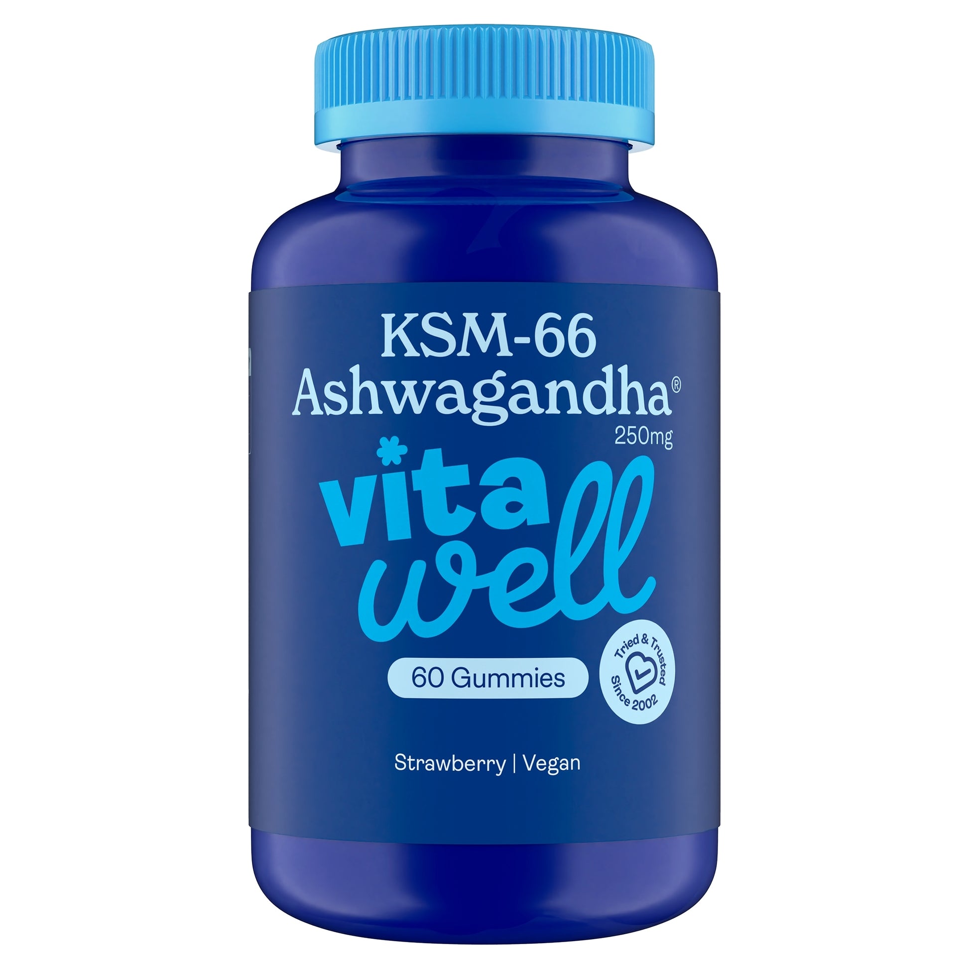 Vitawell Roots KSM-66 Ashwagandha Strawberry Gummies 60s — image 1