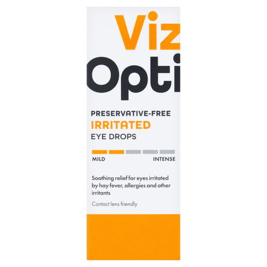 Viz Opti Preservative Free Irritated Eye Drops 10ml — image 1