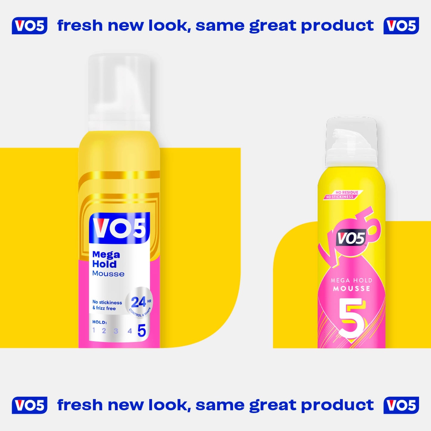 VO5 Mega Hold Mousse 200ml — image 4