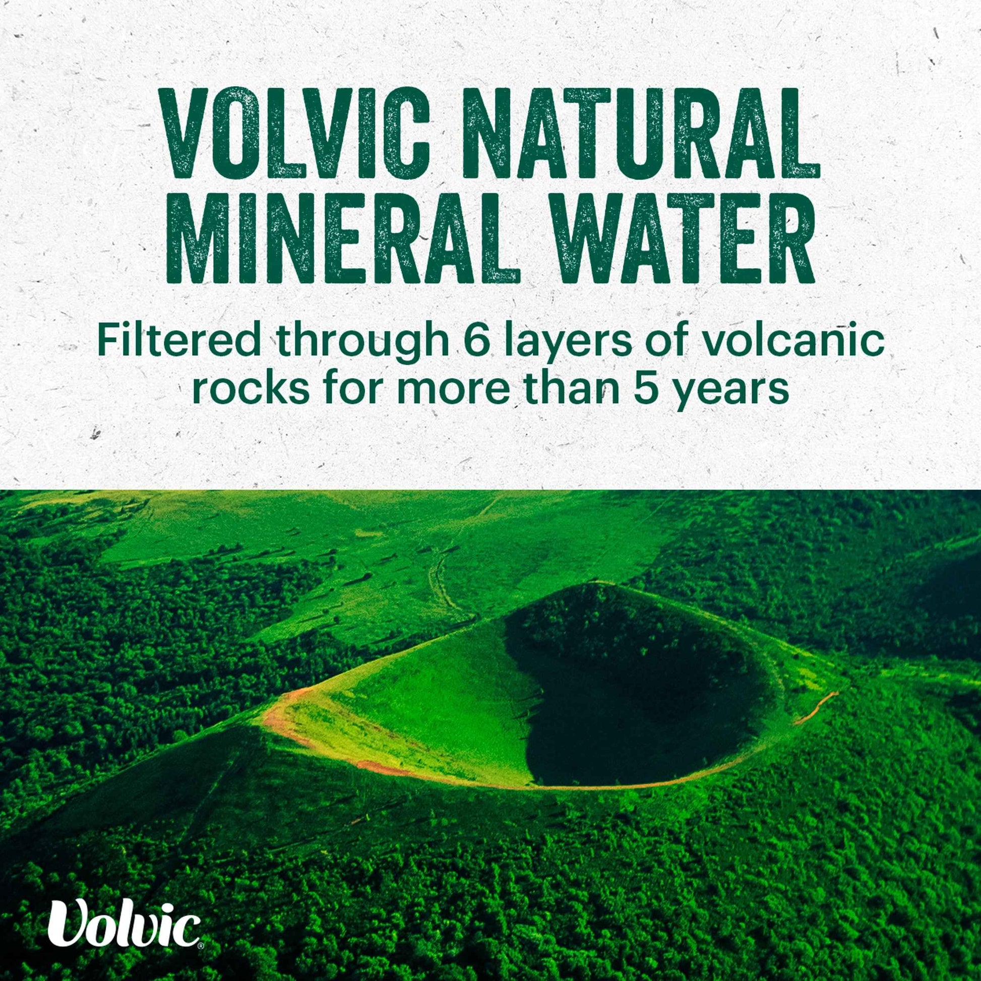 VOLVIC Natural Bottled Mineral Still Water 1.5l