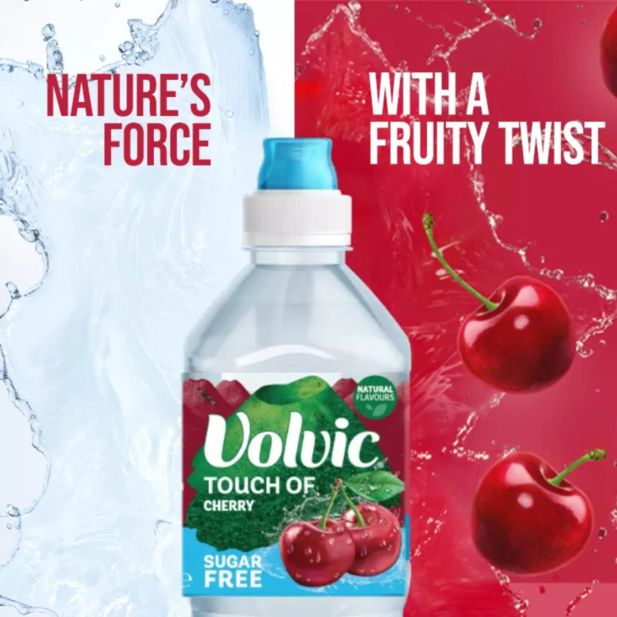 Volvic Touch of Cherry Sugar Free Flavoured Water 750ml — image 2
