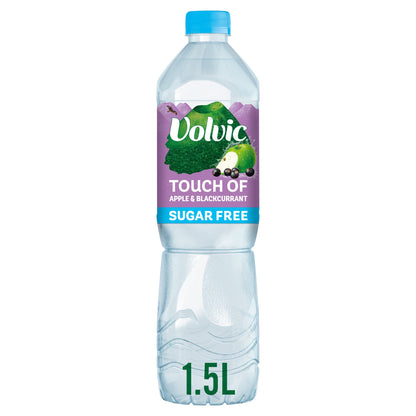 Volvic Touch of Fruit Apple & Blackcurrant Sugar Free Still Flavoured Water 1.5L — image 1