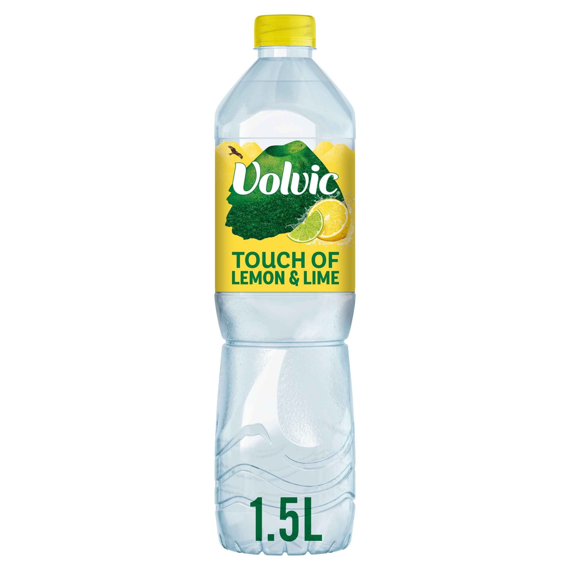 VOLVIC Touch Of Fruit Lemon & Lime Still Flavoured Water 1.5l