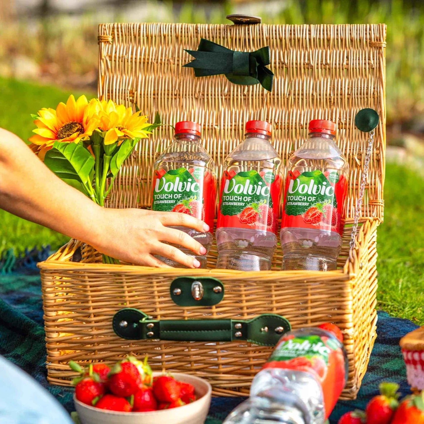 VOLVIC Touch Of Fruit Strawberry Still Flavoured Water 1.5l