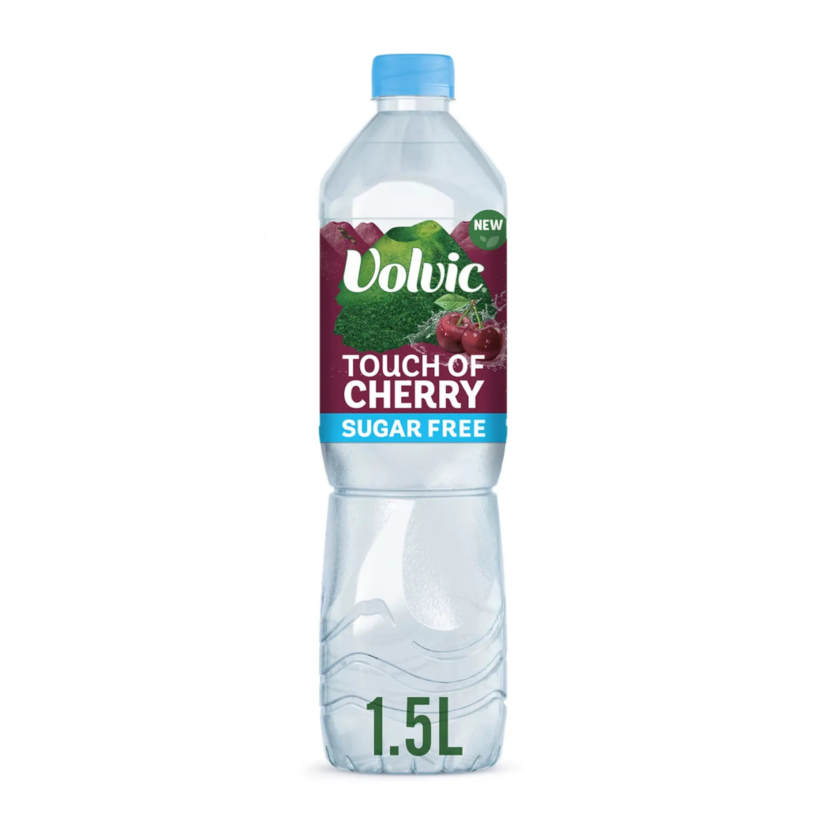Volvic Touch of Fruit Sugar Free Cherry Natural Flavoured Water 1.5L — image 1