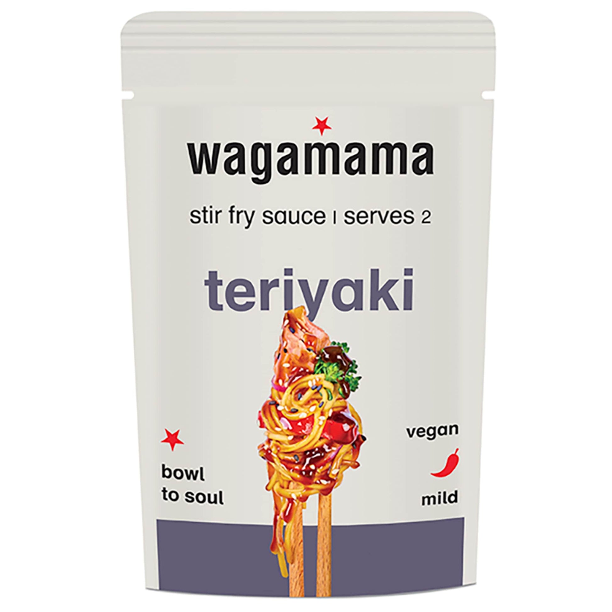 Wagamama Teriyaki Stir Fry Sauce Mild 120G — image 1