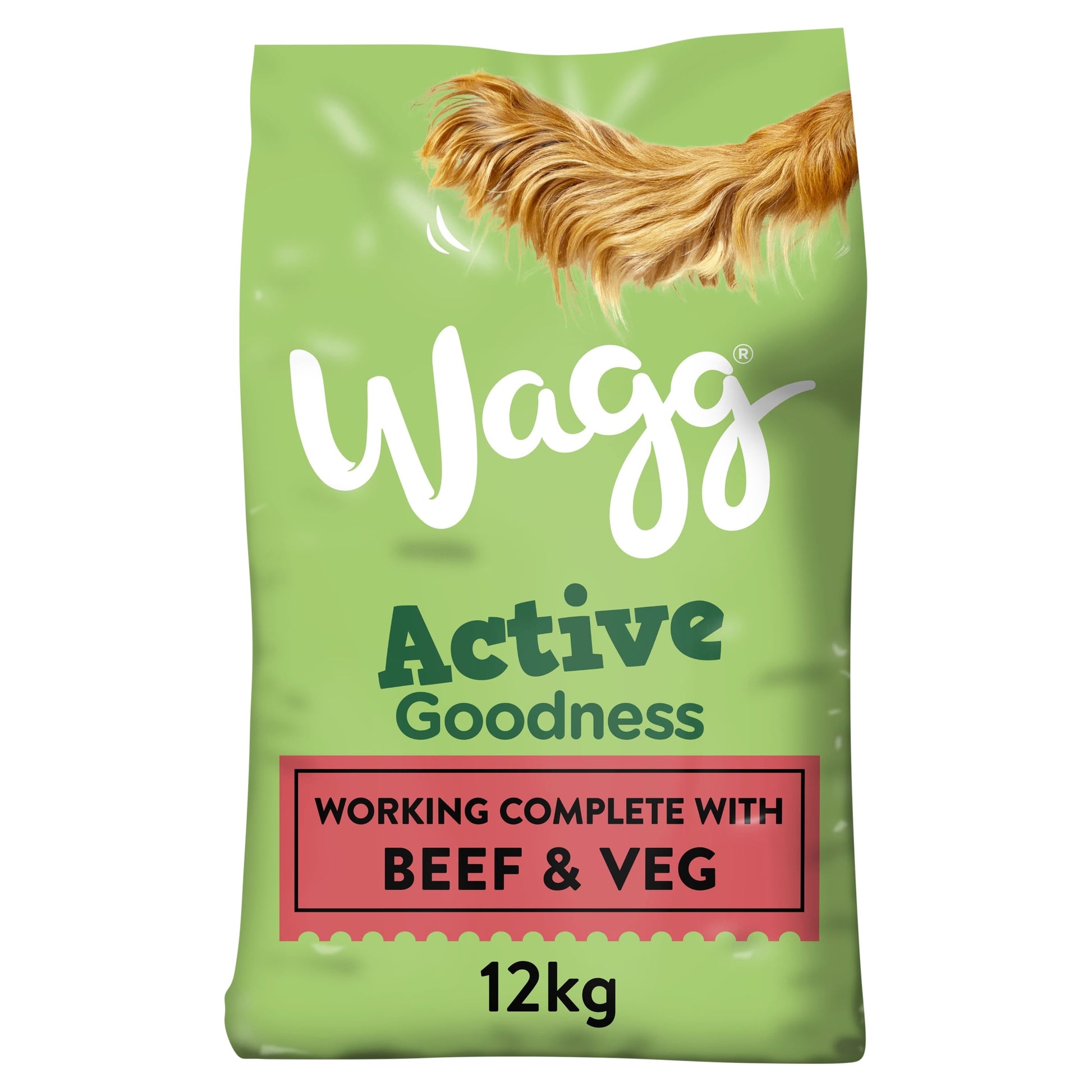 Wagg Active Goodness Beef Dog Food 12Kg — image 1