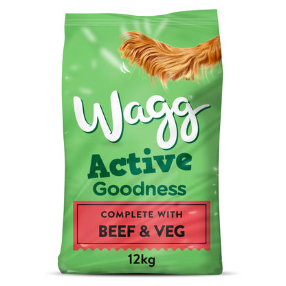 Wagg Active Goodness Beef Dog Food 12Kg — image 2