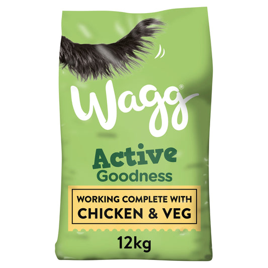 Wagg Active Goodness Chicken Dog Food 12Kg — image 1