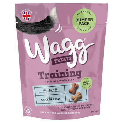 Wagg Chicken & Beef Training Treats 500g — image 1