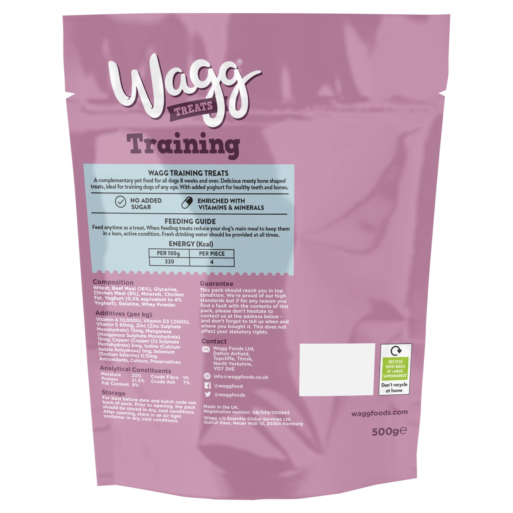 Wagg Chicken & Beef Training Treats 500g — image 2