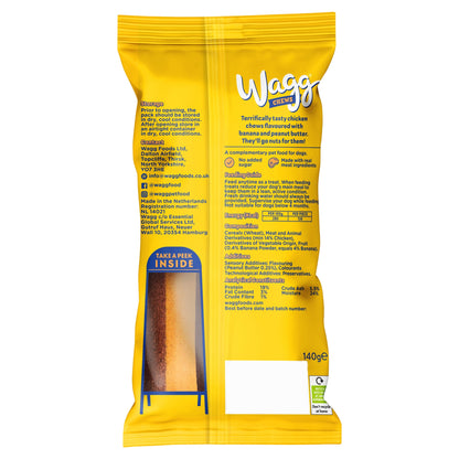 Wagg Dog Chews Banana & Peanut Butter Bars 140g — image 5