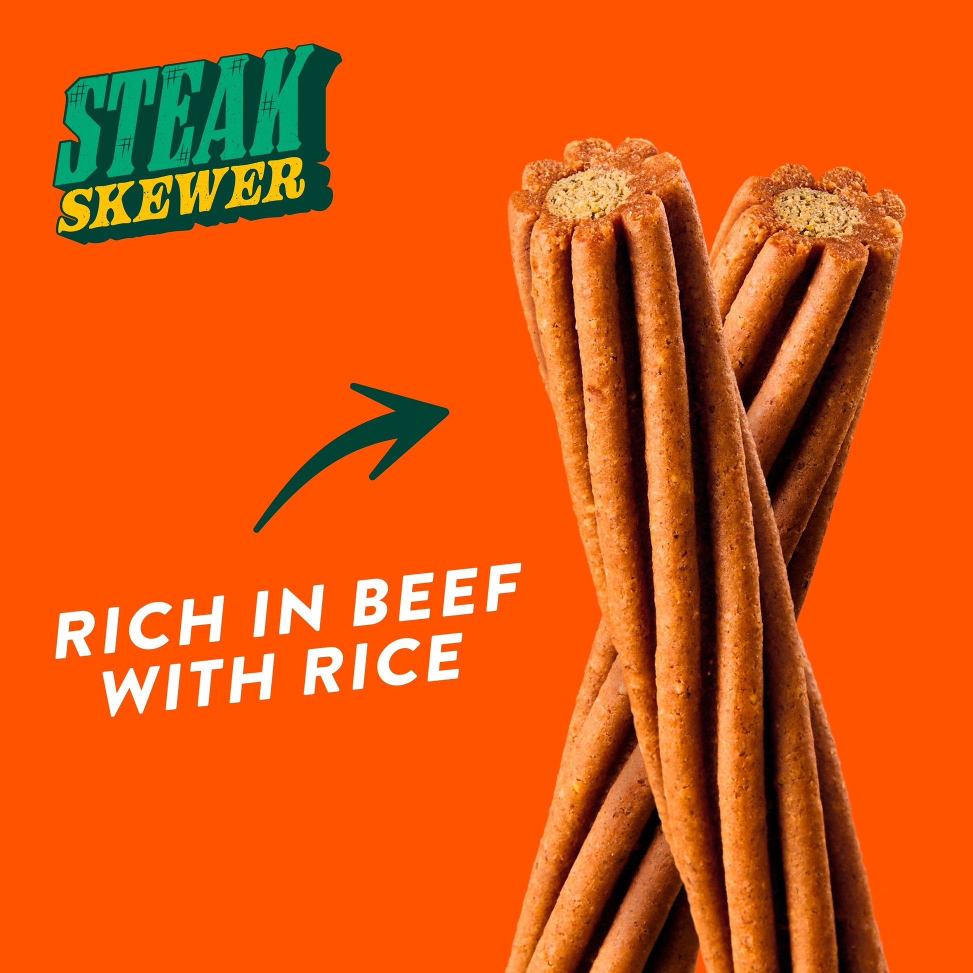 Wagg Dog Chews Steak Skewer Twists 110g — image 3