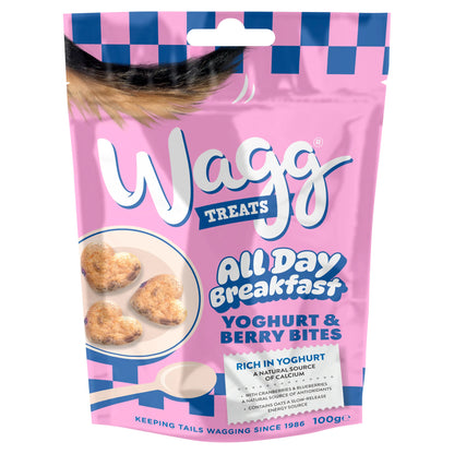 Wagg Dog Food Breakfast Yoghurt & Berries Treats 100g — image 1
