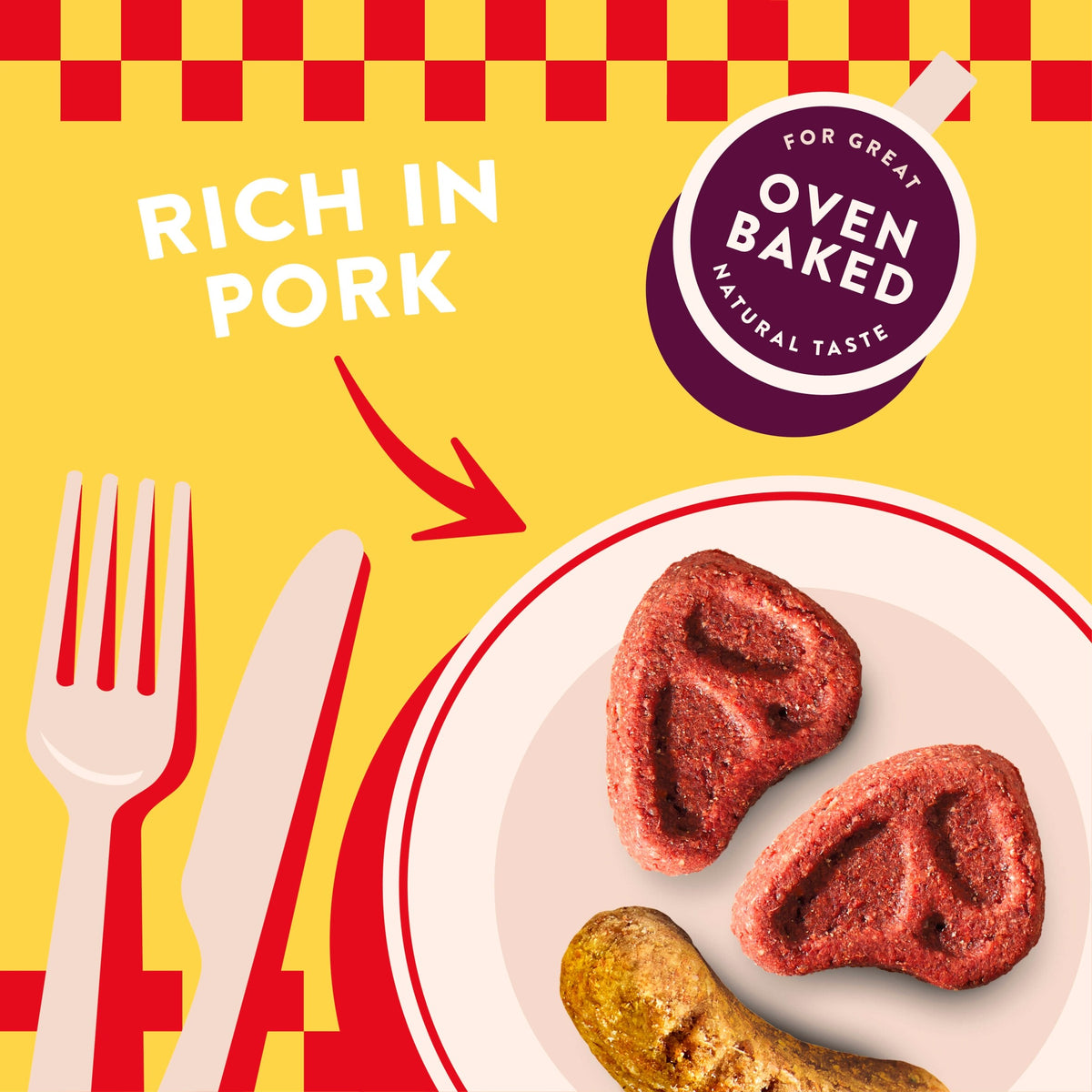 Wagg Dog Food Full English Breakfast Pork Treats 100g — image 4