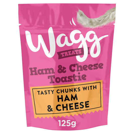 Wagg Ham and Cheese Toastie Dog Treats 125g — image 1