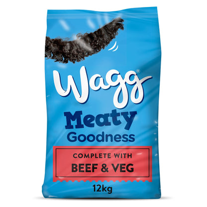 Wagg Meaty Goodness Adult Complete Beef Dinner 12kg — image 2