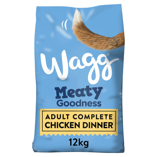 Wagg Meaty Goodness Chicken Dinner Dog Food 12kg — image 1