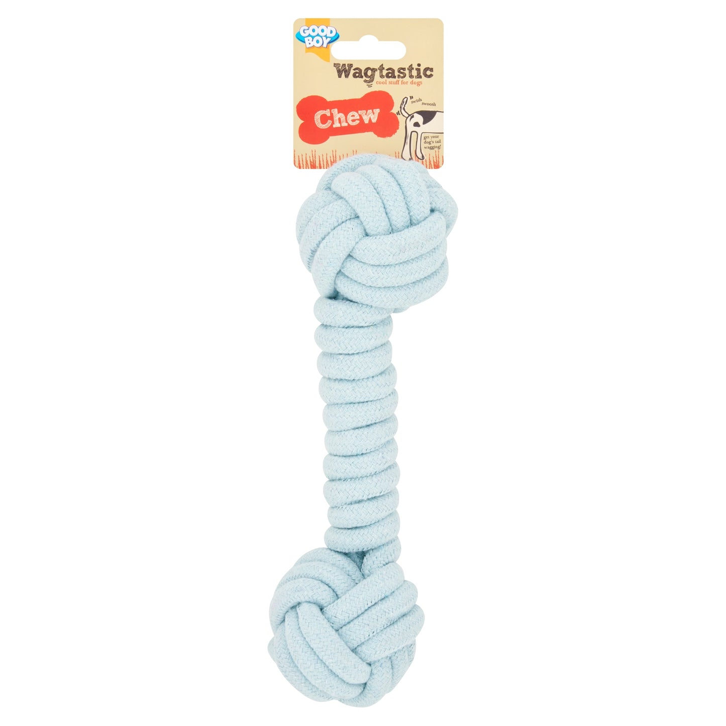 Wagtastic Toy Rope Dumbell Dog Toy — image 1