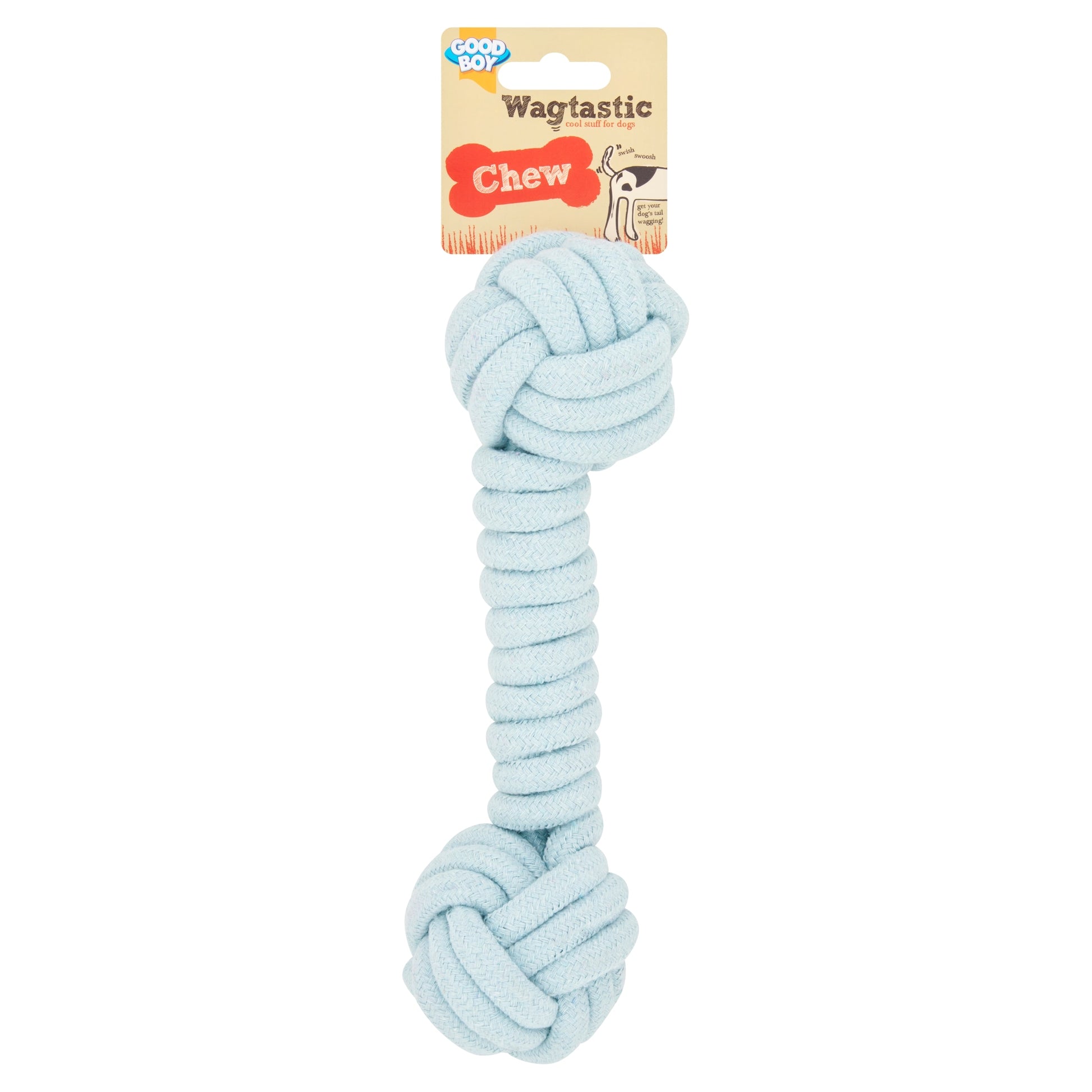 Wagtastic Toy Rope Dumbell Dog Toy — image 1