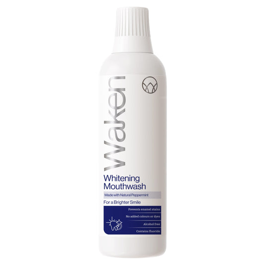 Waken Mouthwash Whitening Peppermint 500Ml — image 1