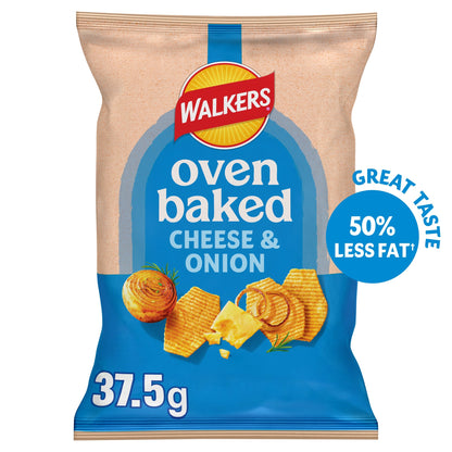 Walkers Baked Cheese & Onion Grab Bag Crisps 37.5g — image 1