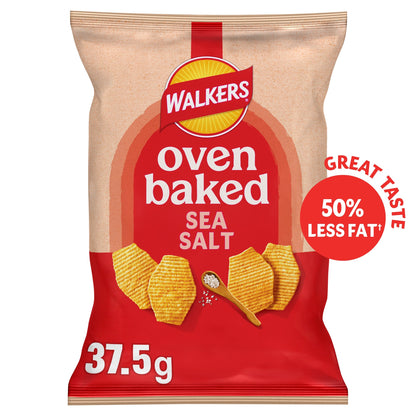 Walkers Baked Crisps - Sea Salt 37.5g — image 1