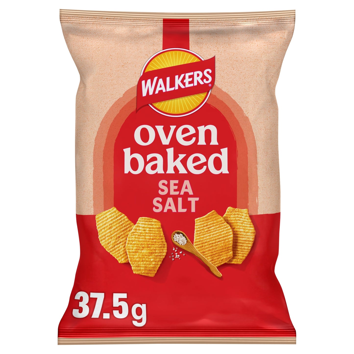 Walkers Baked Crisps - Sea Salt 37.5g — image 2