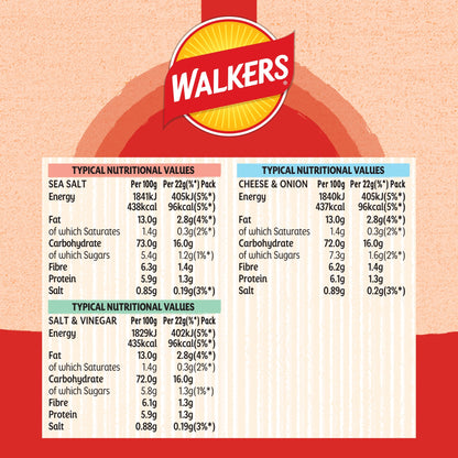 Walkers Baked Variety Multipack Crisps 6x22g — image 3
