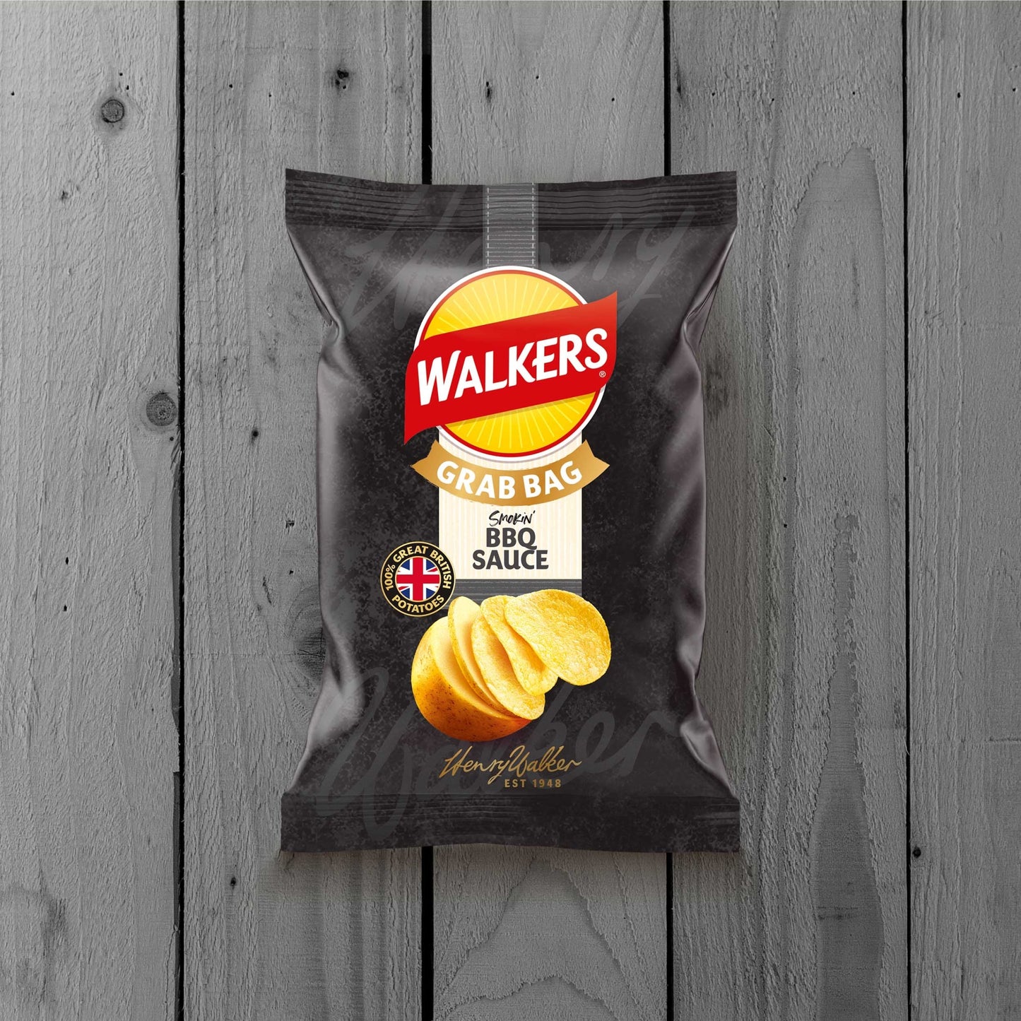 Walkers BBQ Grab Bag Crisps 45g — image 2