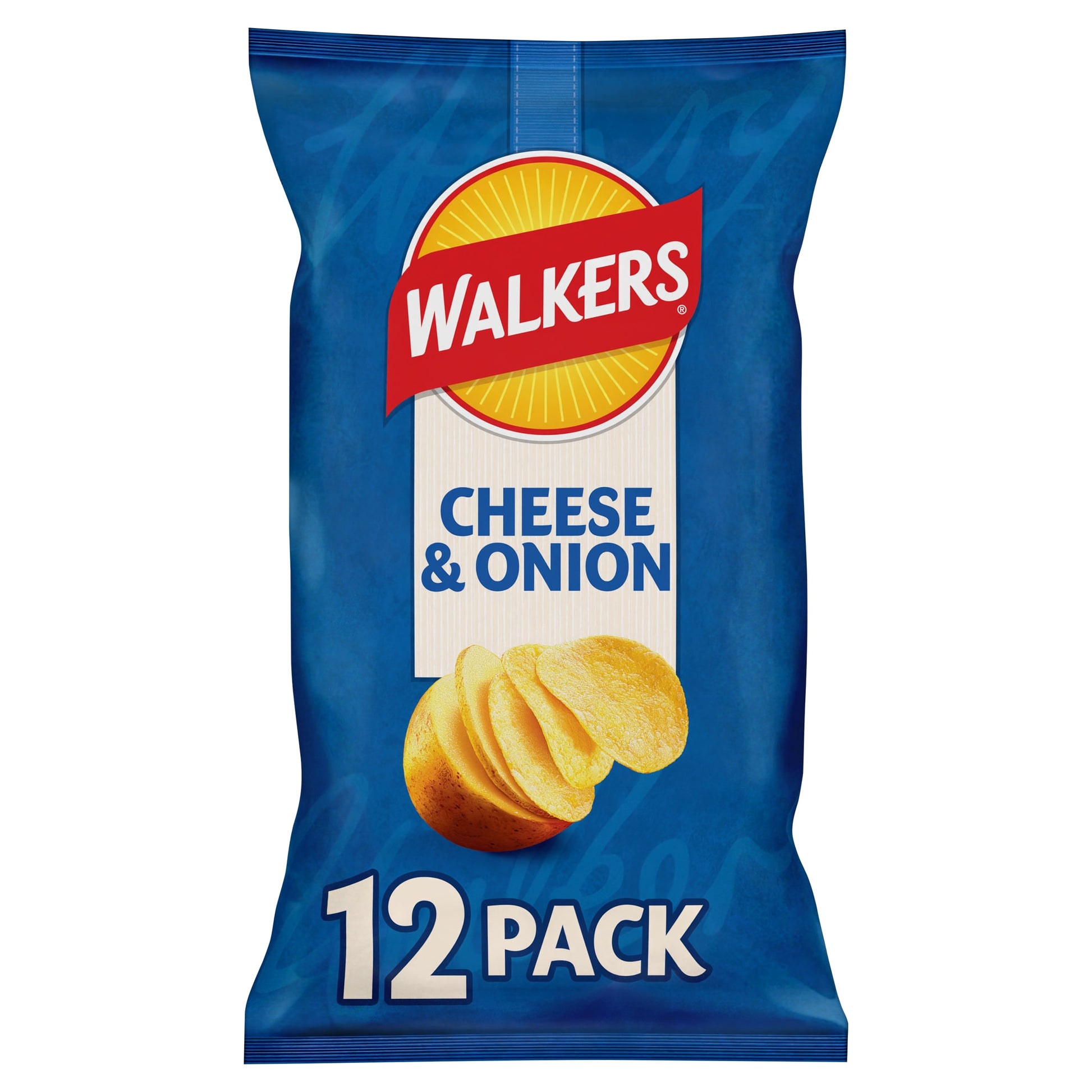 Walkers Cheese & Onion Multipack Crisps 12x25g — image 5