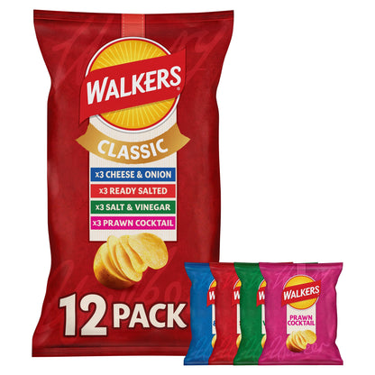 Walkers Classic Variety Multipack Crisps 12x25g — image 2