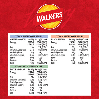 Walkers Classic Variety Multipack Crisps 6x25g — image 5