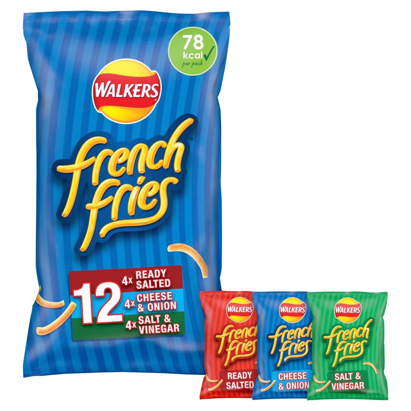 Walkers French Fries Variety Multipack Crisps 12x18g — image 1