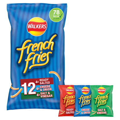 Walkers French Fries Variety Multipack Crisps 12x18g — image 1