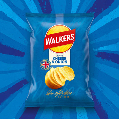 Walkers Glorious Cheese & Onion Flavour Potato Crisps 150g — image 2