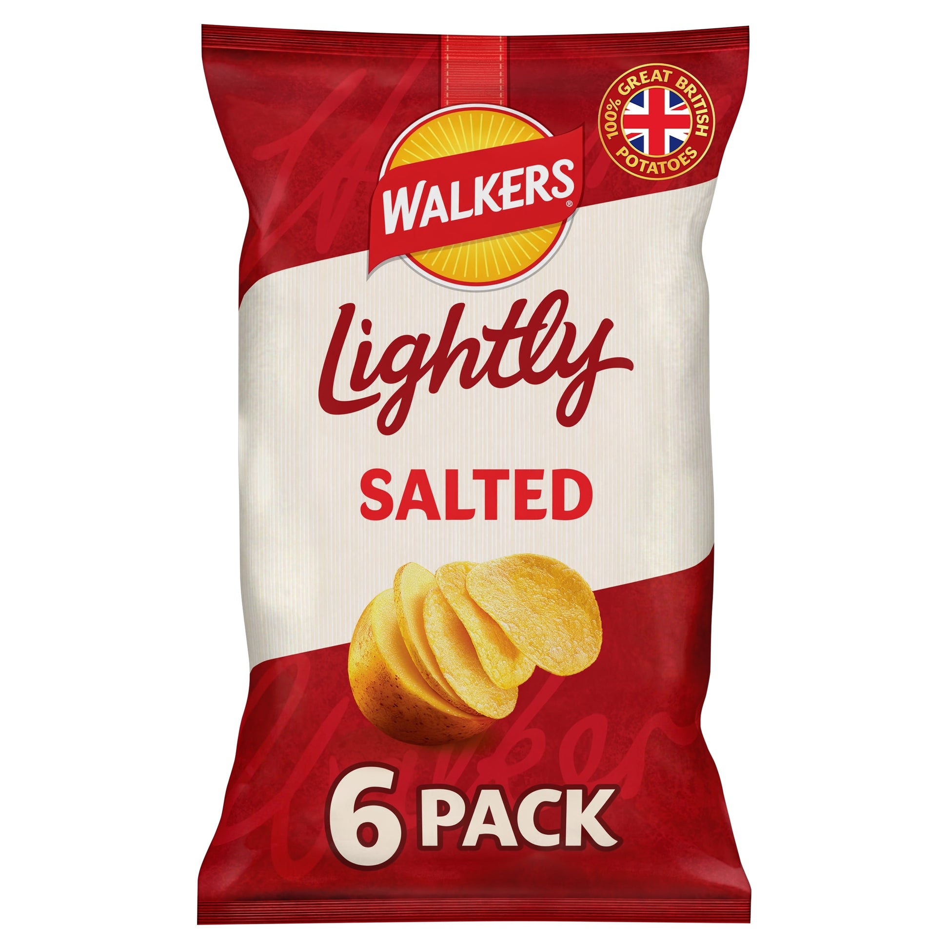 Walkers Lightly Salted 6x25g — image 2