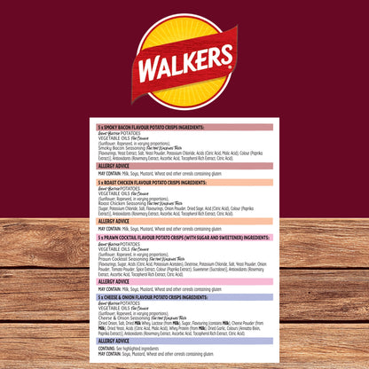 Walkers Meaty Variety Crisps - 20 x 25g — image 4
