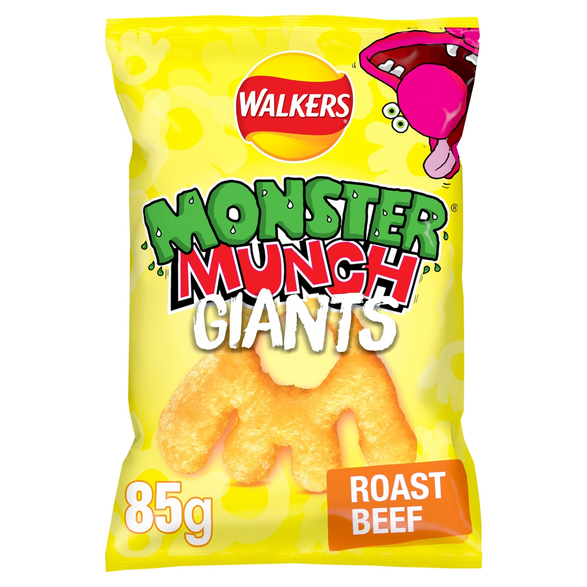 Walkers Monster Munch Giants Roast Beef Sharing Bag Crisps 85g — image 1