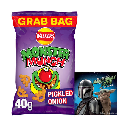 Walkers Monster Munch Pickled Onion Crisps 40g — image 1