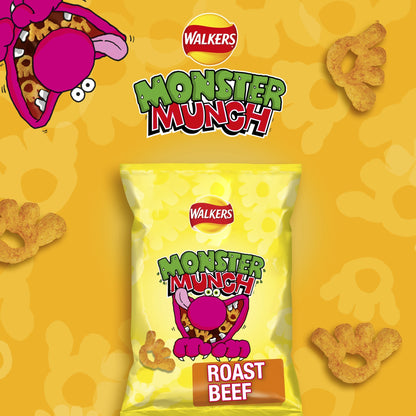 Walkers Monster Munch Roast Beef Multipack Crisps 6x20g — image 4