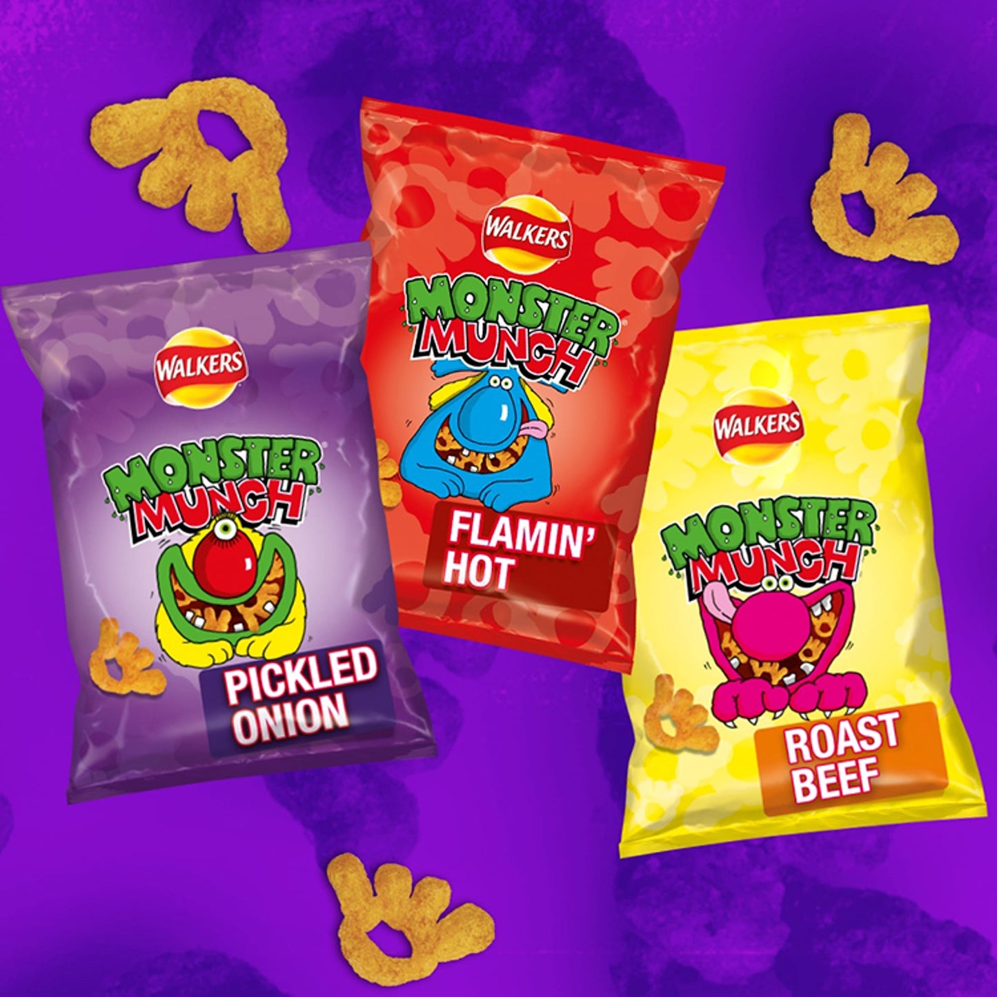 Walkers Monster Munch Snacks - Roast Beef 40g — image 2